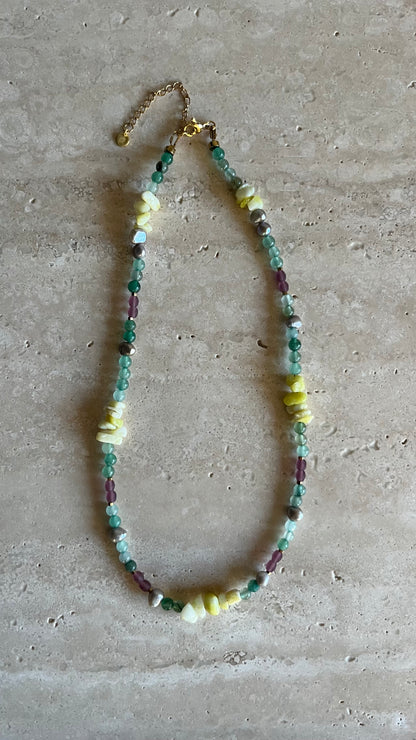 necklace mixed colors