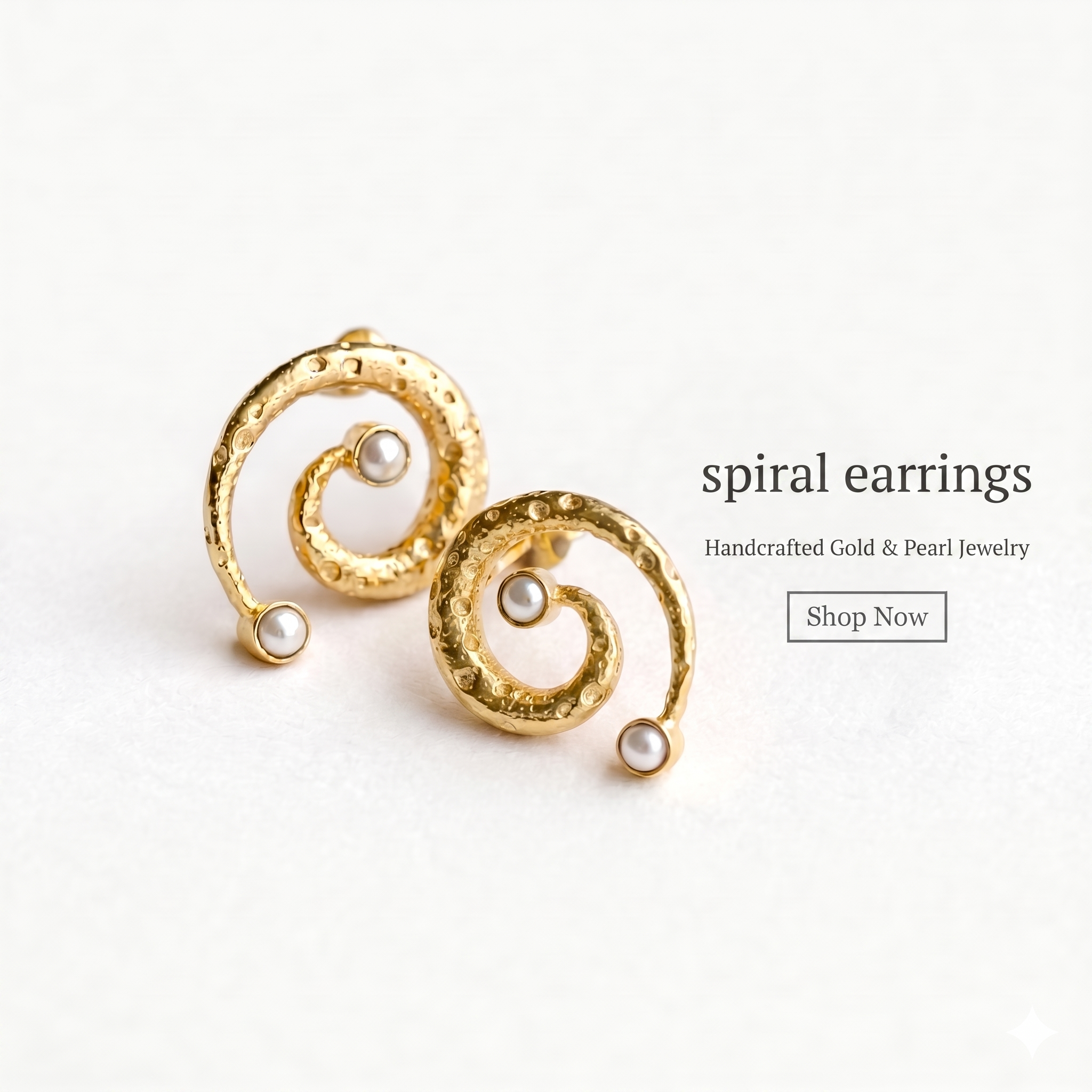 Spiral earring