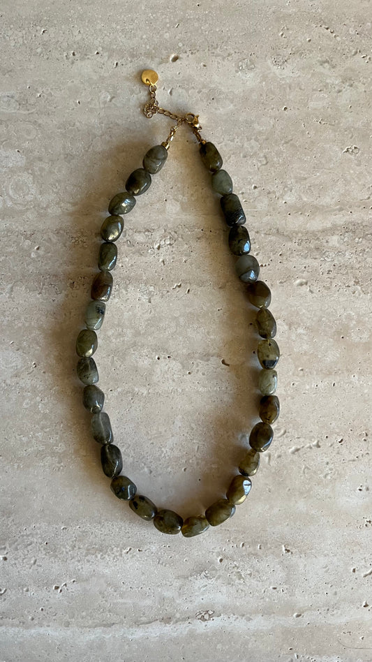 Labradorite necklace