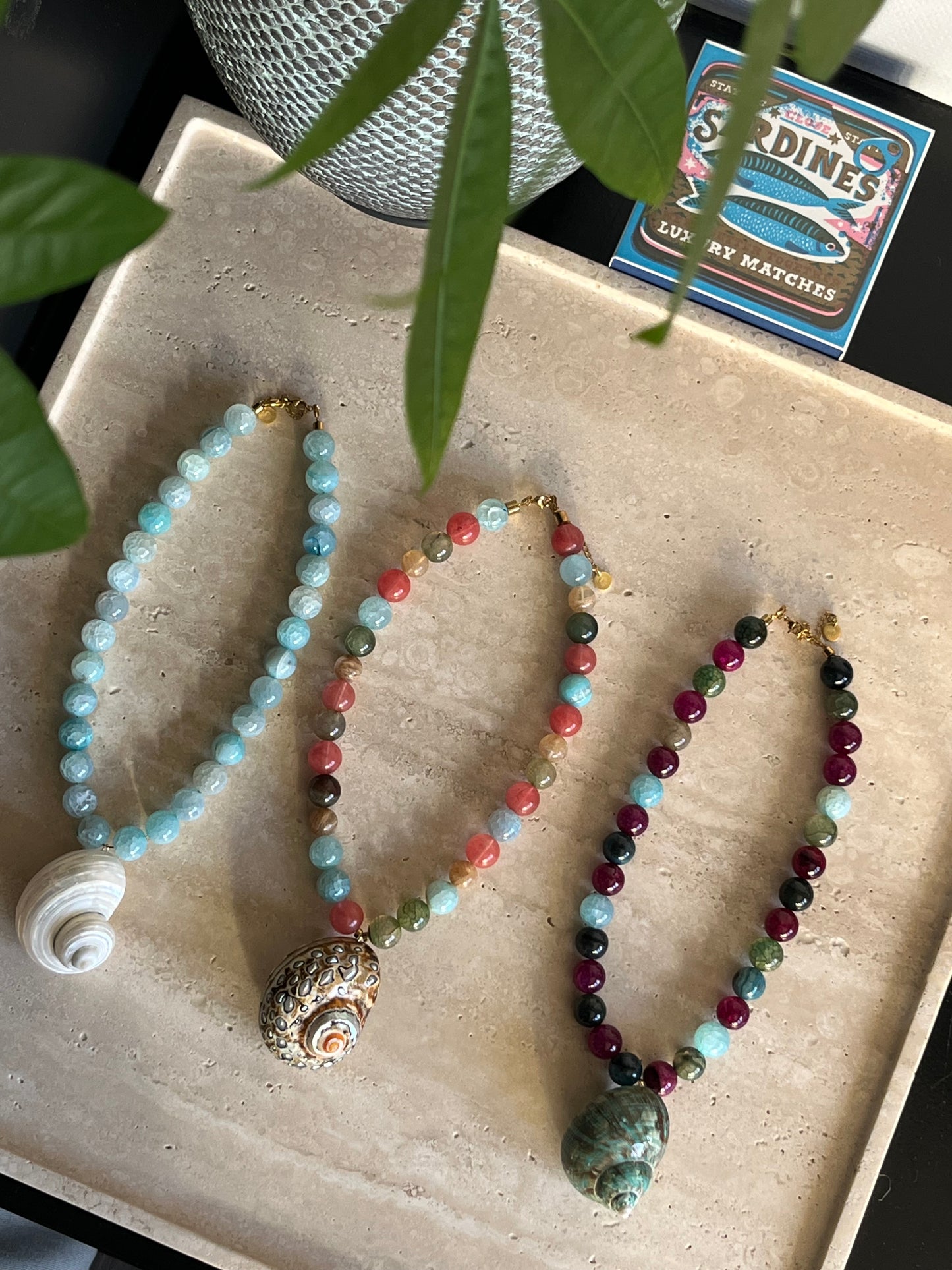 Island treasure necklace deep ocean