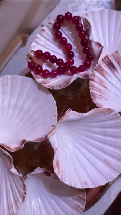 Island bloom necklace blue