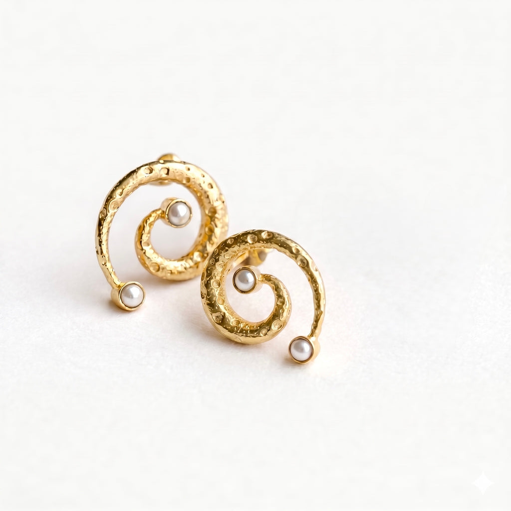 Spiral earring