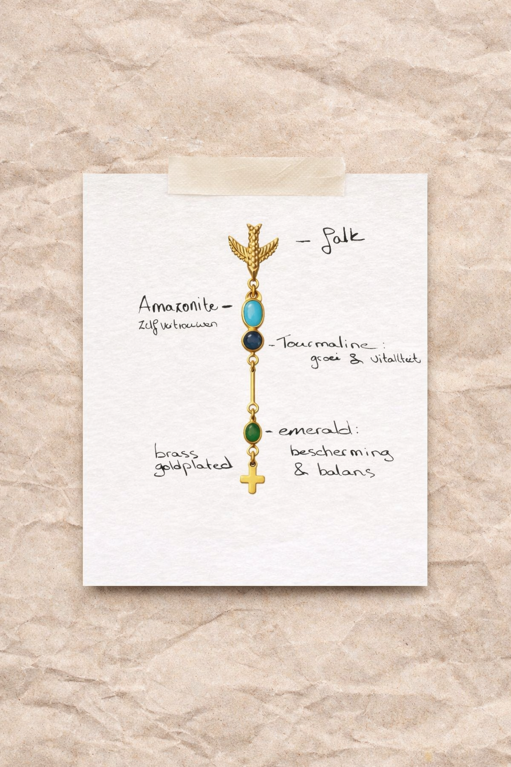 One-piece Falk Cross Earring
