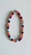 Island bloom necklace pink, coral