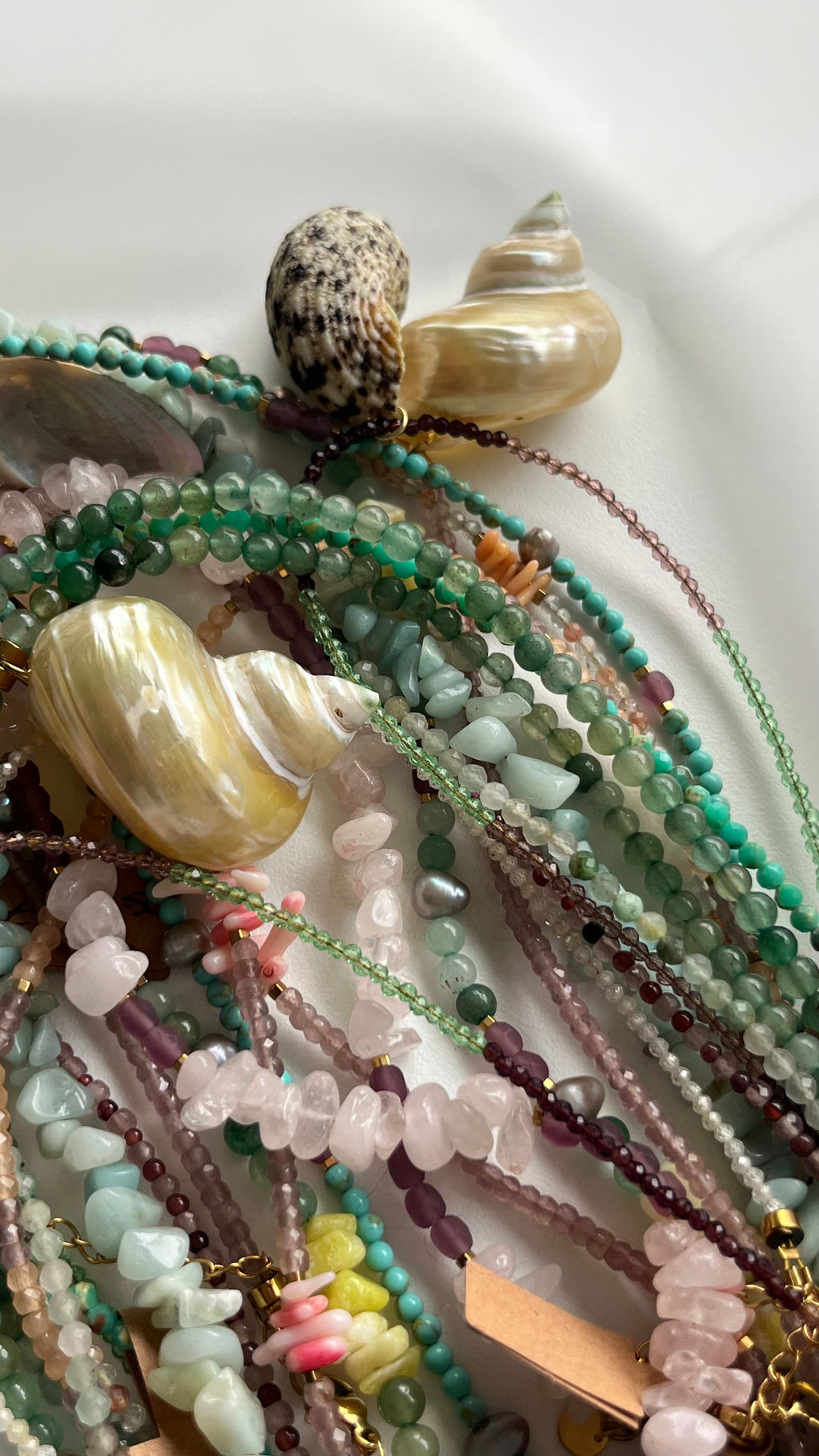 necklace turquoise with pearl