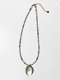 Capiz shell necklace