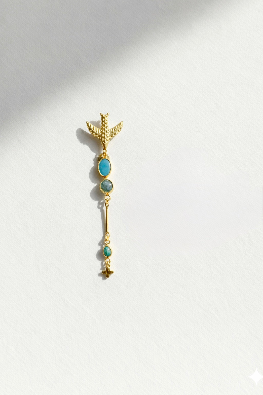 One-piece Falk Cross Earring
