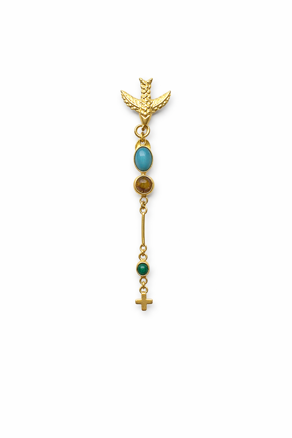 One-piece Falk Cross Earring