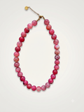 Island bloom necklace light pink